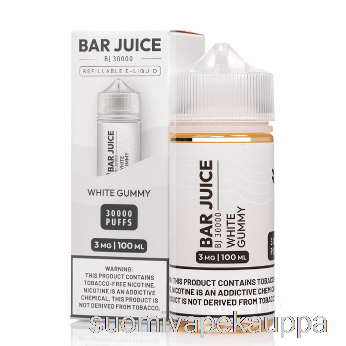 Vape Netistä Valkoinen Kuminen - Patukkamehu - 100ml 0mg